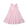 Kids Baby Girls Dress Summer Sleeveless Ruffle Bow Dresses