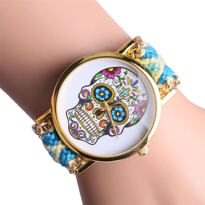 Colorful Bangle Watches for Lady Cuff Bracelet Wristwatch Quartz Fashion Unique