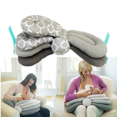 Baby Nursing Pillows Maternity Baby Breastfeeding Pillows Layered Adjustable