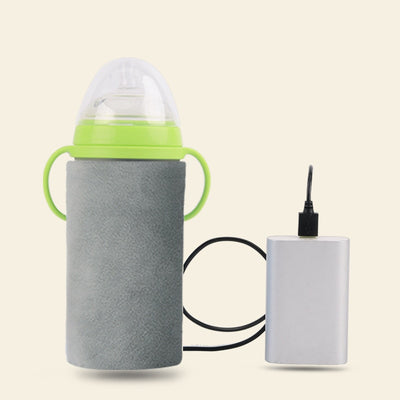 Portable USB Baby Milk Warmer  Bottle Heater Infant Feeding Bottle