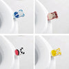 Cartoon Cute Toilet Cover Handle Sticker Lifting Device Bathroom Toilet