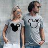 Couple T Shirt Minnie Mickey BLACK Matching