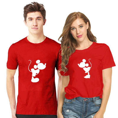 Couple T Shirt Minnie Mickey BLACK Matching