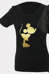 Couple T Shirt Minnie Mickey BLACK Matching