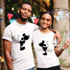 Couple T Shirt Minnie Mickey BLACK Matching