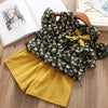 Children Summer Clothes Sets 2019 New Style Girls Sleeveless Sling Floral Chiffon