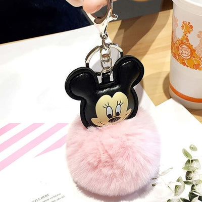 New Mouse Porte clef Women Fluffy Keychain