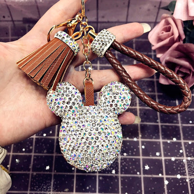 Keychain Car Purse Key Ring Women Bag Charms Pendant Key Holder