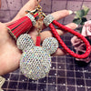 Keychain Car Purse Key Ring Women Bag Charms Pendant Key Holder