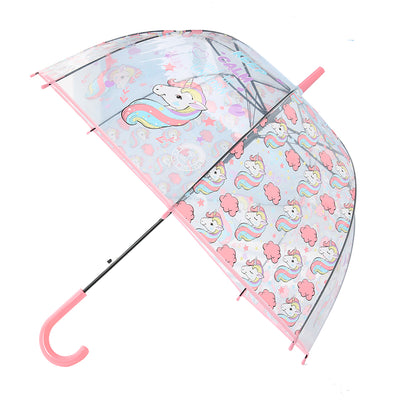 Unicorn Transparent Umbrella  Clear Bubble Dome Girl Cute