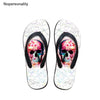 Nopersonality Cool Black Skull Design Men Summer Slippers Beach Water Flipflops High Quality Falts Casual Male Shoes pantuflas