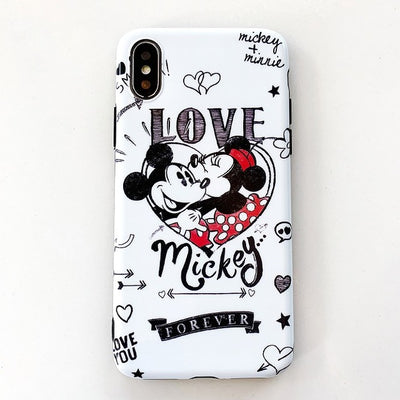 Mouse Case For iphone Couple lovers Soft Cover Accessories