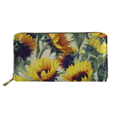 Sunflowers Wallets & Purse Women Money Bag