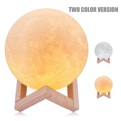 MK Moon Light Touch Switch/Remote control Novelty Light LED Personalized Romantic Lunar Moon Lamp